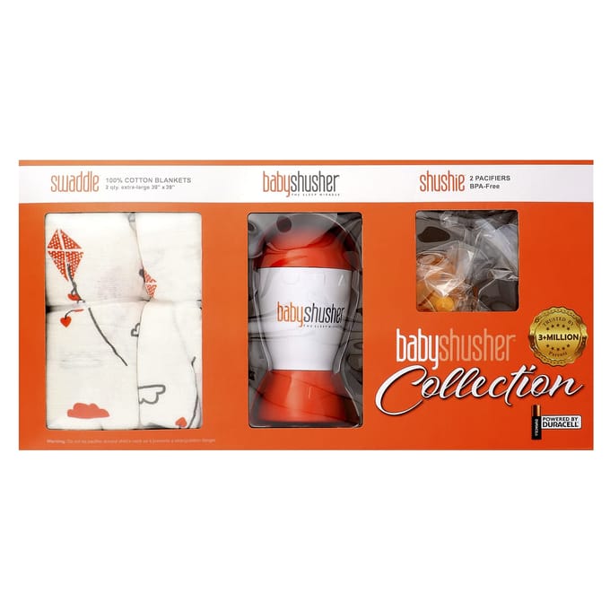 Baby Shusher, BabyShusher® Collectie, 5-delige set gray