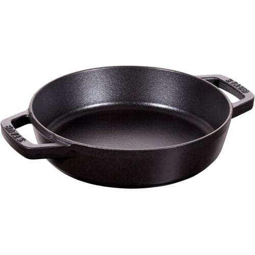 STAUB PANS - Koekenpan met 2 handgrepen - Ø 200mm - Gietijzer - Zwart
