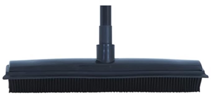 MSV Telescopische Mop met Rubber Head 69/120 cm - Zwart