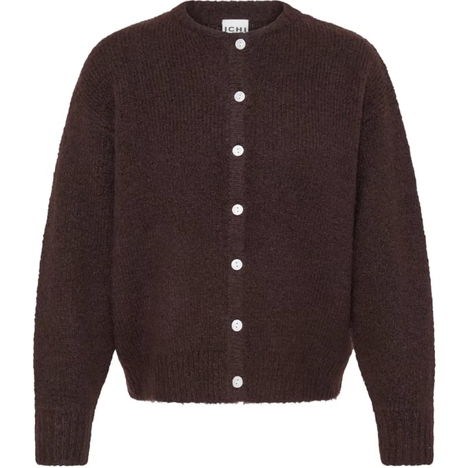 relaxed fit gebreid jack met wol model 'Belablue'