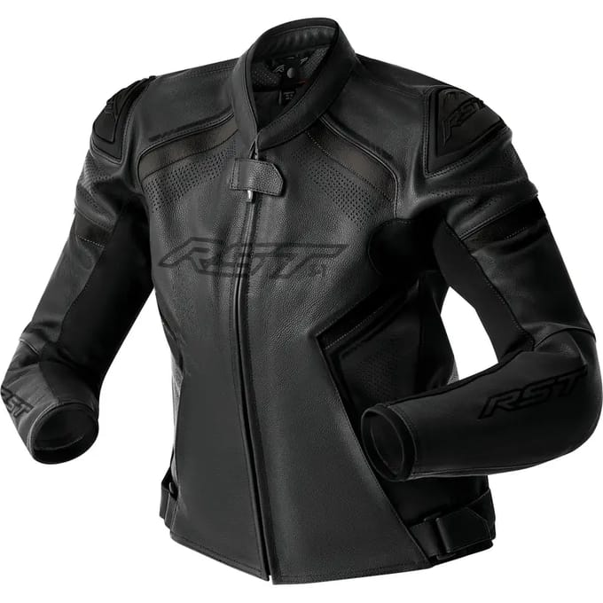 Leren motorjack voor vrouwen RST S1 D3O