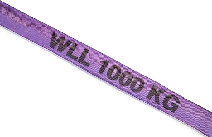 Rondstrop met Dubbele Mantel - 1000 kg Draagvermogen en 1 Meter Lengte