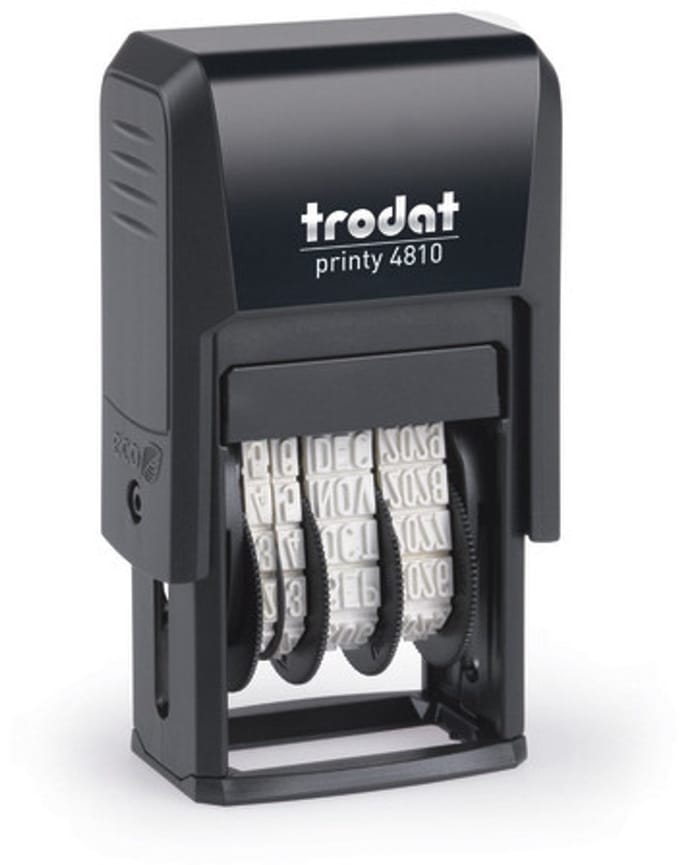 Trodat 4810 Eigen inktsysteem Datumstempel
