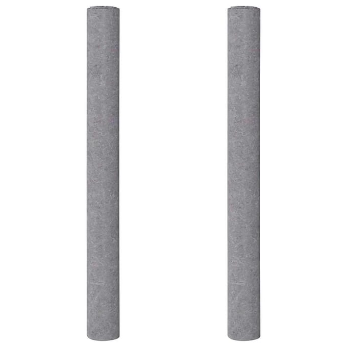 vidaXL - Antislip - schildersvlies - 2 - st - 5 - m - 220 - g/m² - grijs