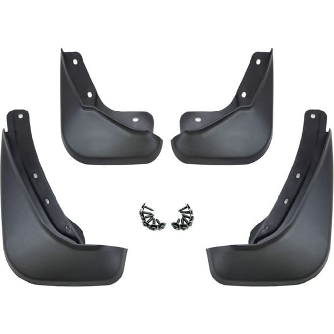 Bavettes garde-boue - J&;J Automotive - Volvo XC60 - 4 pièces - Facile à assembler - Durable