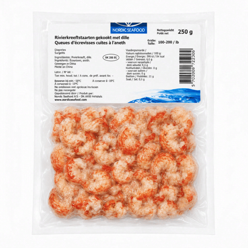 Nordic Seafood Kreeftstaartvlees gekookt 250 g