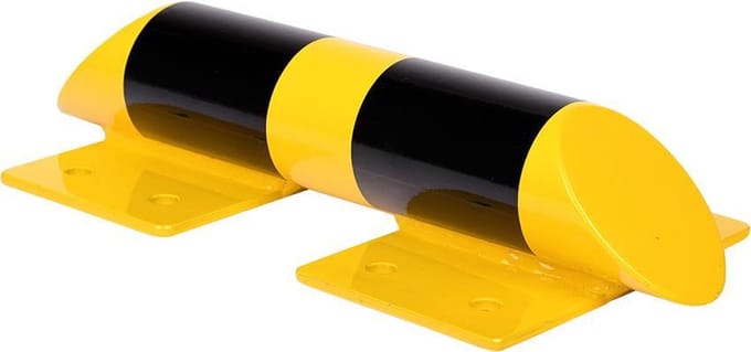 Beschermbalk - Geel/Zwart - 400 mm - Ø 76 cm
