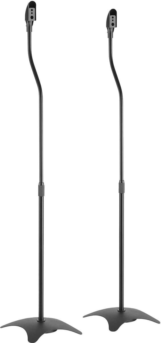Luidspreker standaard universeel - Audizio HTS10 - Hoogte verstelbaar - Set van 2 - Zwart