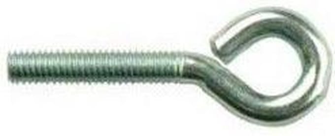 Oogbout. Schroefogen metrisch M5 x 25mm. lang. Zonder moer. Verzinkt. Deltafix.