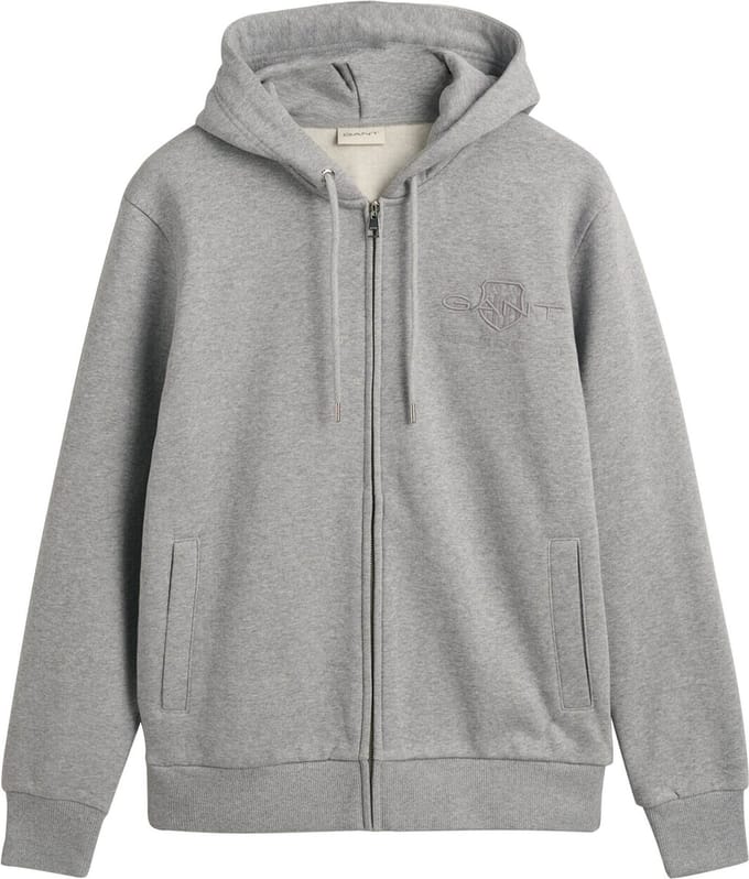 GANT Sweat vest REGULAR TONAL SHIELD FULL ZIP HOODIE