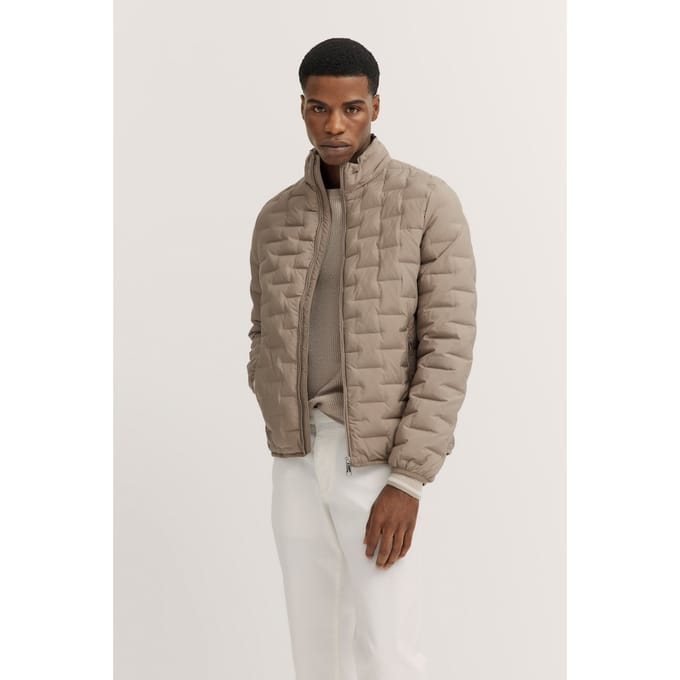 Bugatti Herren Blouson in gewatteerde look