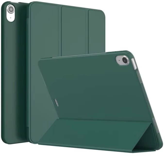 EtuiTab Serie - Smart Case voor iPad - Ciemno-Groen - Automatisch Wakend/Slapend - Tri-Fold Stand