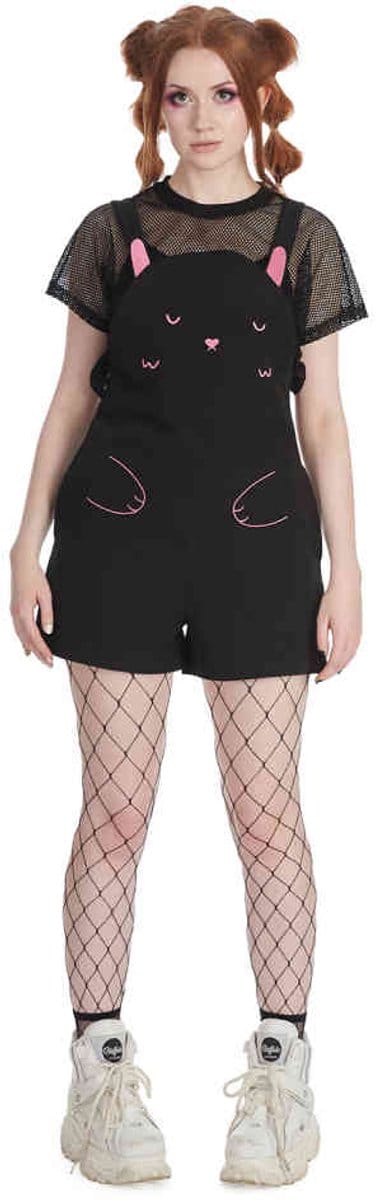 Banned - Usagi Playsuit - M - Zwart