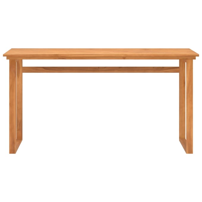 vidaXL - Bureau - 120x45x75 - cm - massief - teakhout
