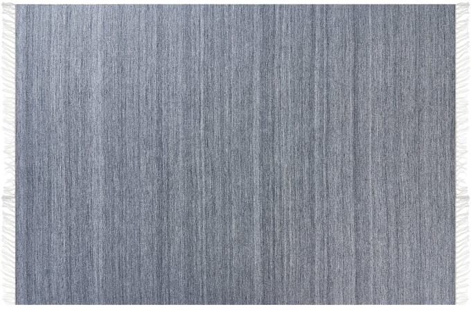 MALHIA - Vloerkleed - Grijs - 160 x 230 cm - Synthetisch materiaal