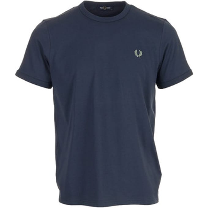 Fred Perry Ringer t-shirt - dark airforce