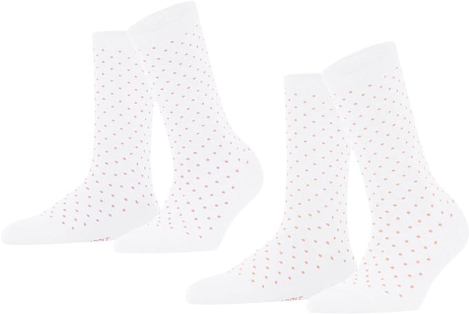 Esprit Sokken Fine Dot 2-Pack