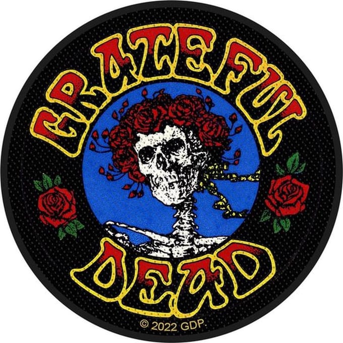 Grateful Dead - Vintage Bertha Seal Patch - Multicolours