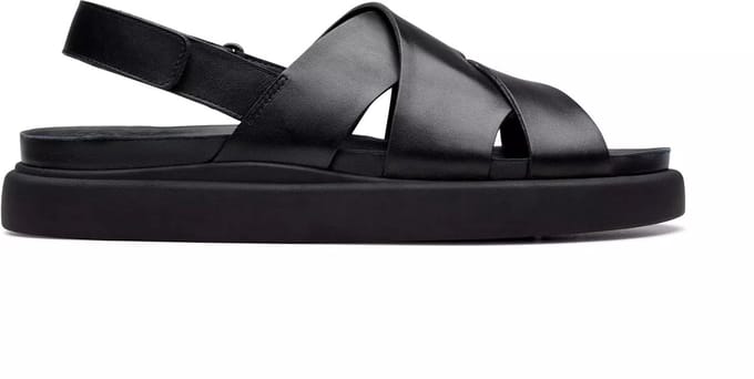 Clarks Aristella Sun - dames sandaal - Zwart - maat 41.5 (EU) 7.5 (UK)