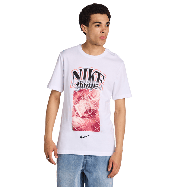 Nike Gfx T-shirts Heren - Wit - Maat M