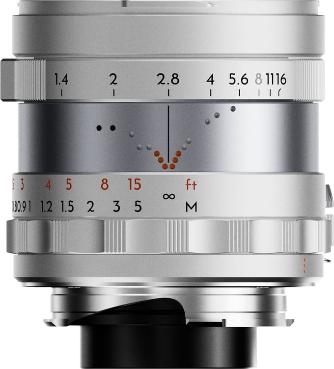 Thypoch FF M-35mm f1.4 Leica M-mount, silver