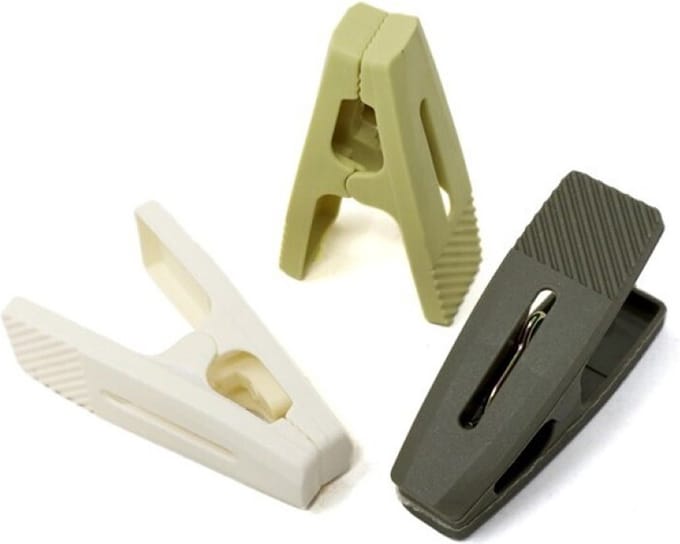 Concorde wasknijpers - 30x - kleurenmix - kunststof - 7 cm