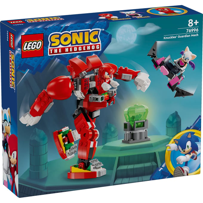 LEGO 76996 Sonic the Hedgehog Knuckles' mechabewaker Bouwbaar Game Speelgoed Figuur