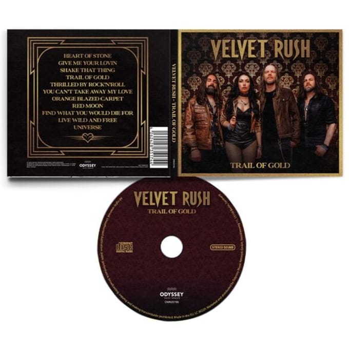 Velvet Rush CD - Trail Of Gold - voor Geen - standaard