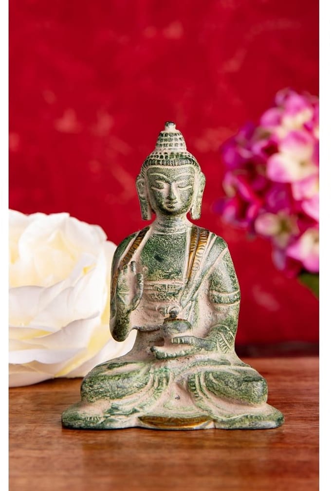 Kanakamuni Boeddha 12 cm