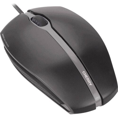 CHERRY Gentix Illuminated Muis USB Optisch Zwart 3 Toetsen 1000 dpi Verlicht