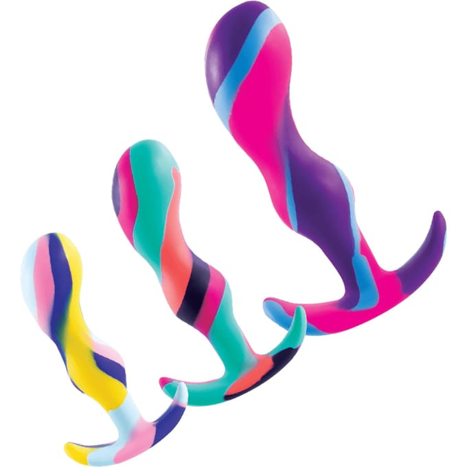 Anale Plug NMC Multicolour (8,9 cm) (12,7 cm) (10,1 cm)