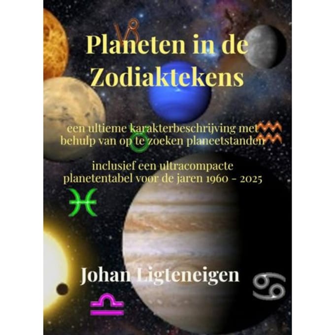 Planeten In De Zodiaktekens - Johan Ligteneigen