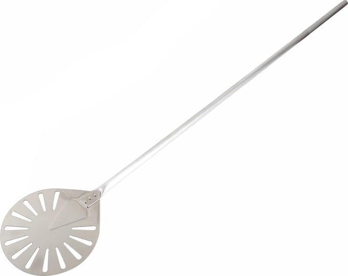 RVS Pizzaschep Rond 23-120 Geperforeerd - CombiSteel 7013.1815