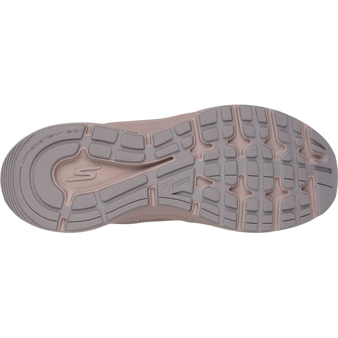 Skechers GO RUN Consistent 2.0 Advantage Leren Damessneakers In Lichtbruin/goud