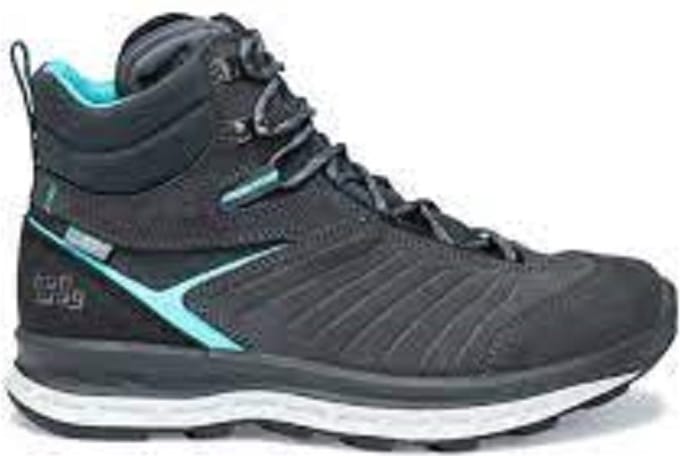Hanwag Blueridge Lady ES - Wandelschoenen - Dames Asphalt / Ocean 41.5