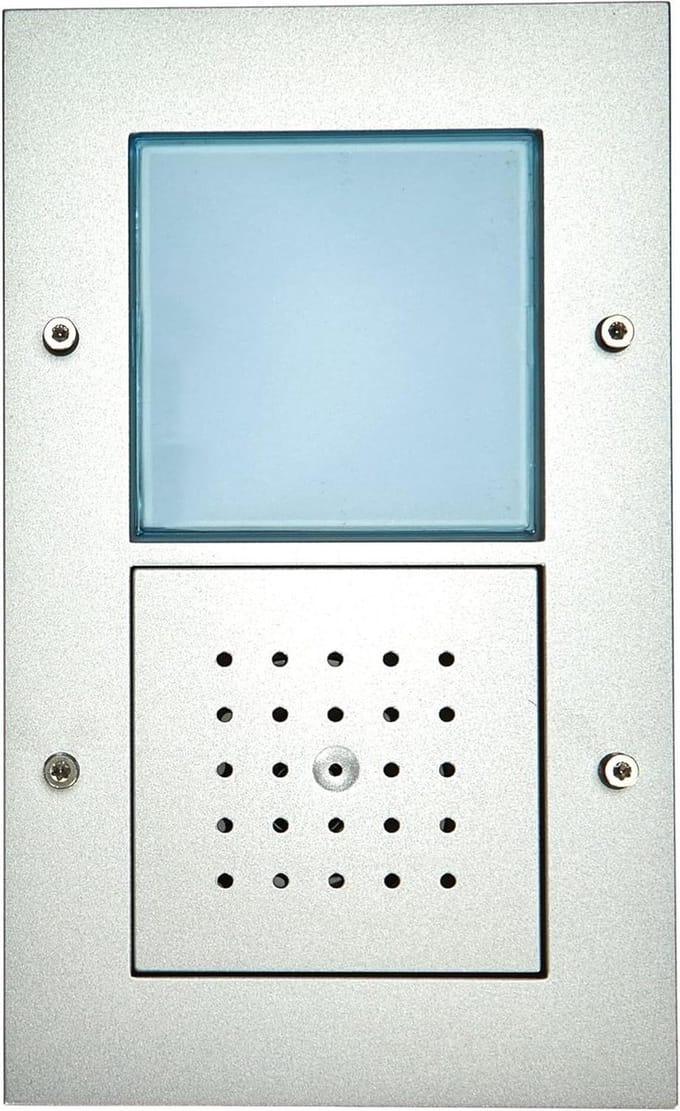 Deurstation AP - Intercom Buiten - Toegang Regelen - Opbouw Montage - 1-voudig - Aluminium