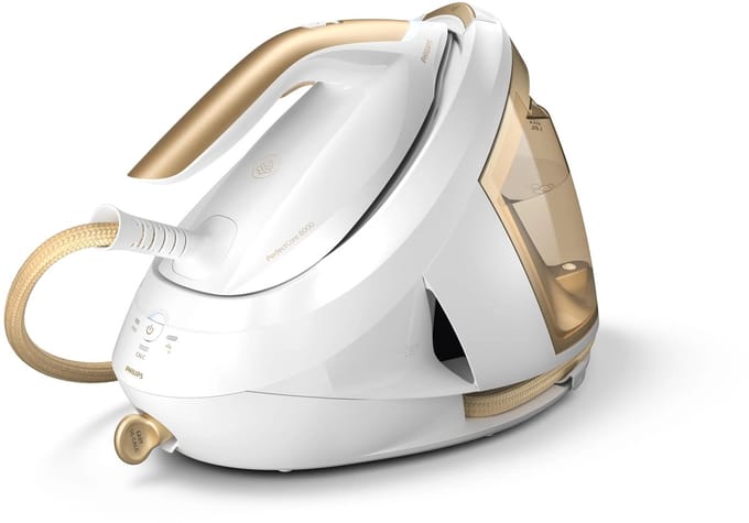 Philips Stoomstrijkijzer PerfectCare 8000 Series PSG8040 - steam generator iron - sole plate: SteamGlide Elite