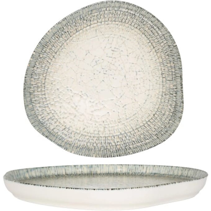 Rinart Dinerbord - Olmeca - Porselein - 26 cm - set van 6