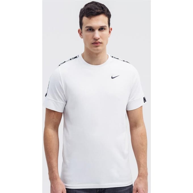 Nike Herhaal T-shirt voor heren in wit