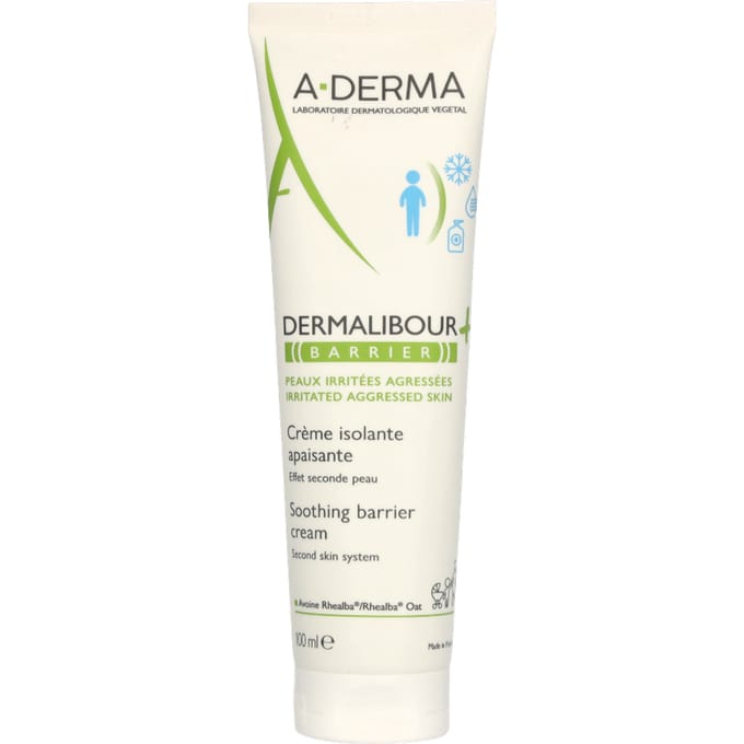 A-Derma Dermalibour+ Barrier Isolerende kalmerende Crème | Geïrriteerde aangevallen huid 100