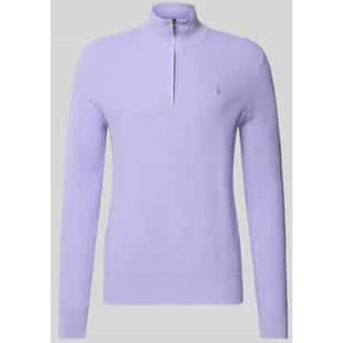 Regular fit schipperstrui met labelstitching