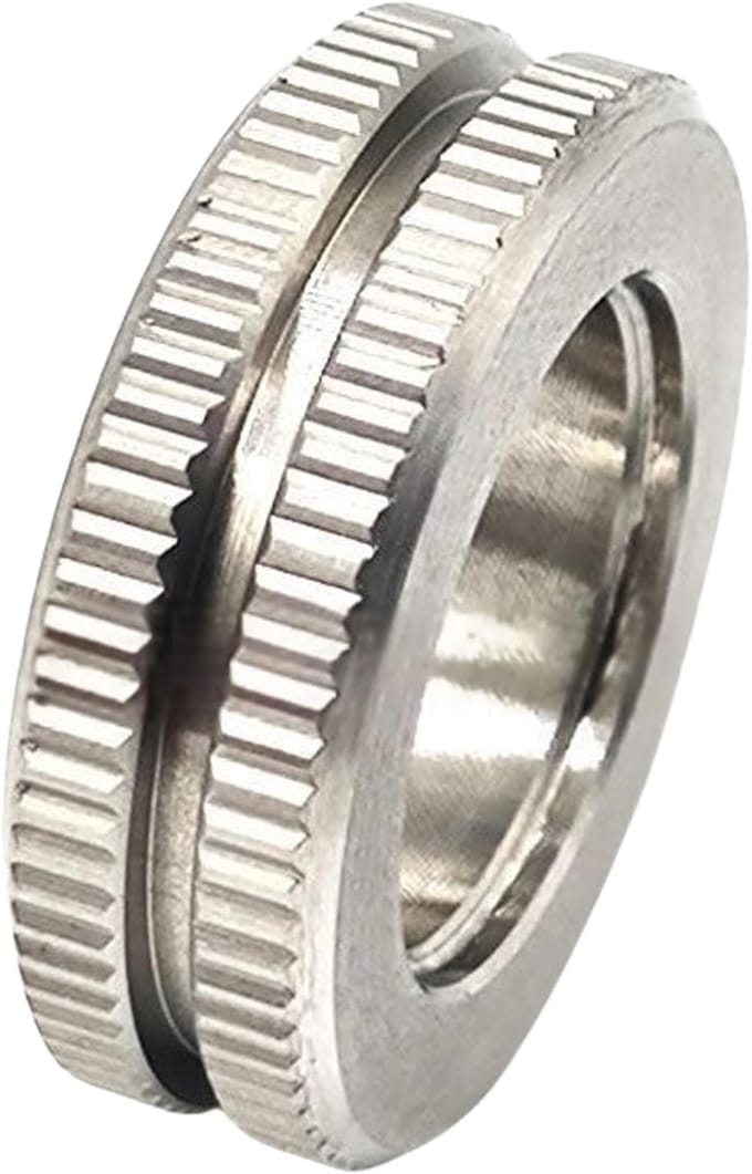 Muis Roller Vervanging - Metalen Wiel - Efficiënt Werken - Roestvrij Staal - 2.4 cm - Zilver