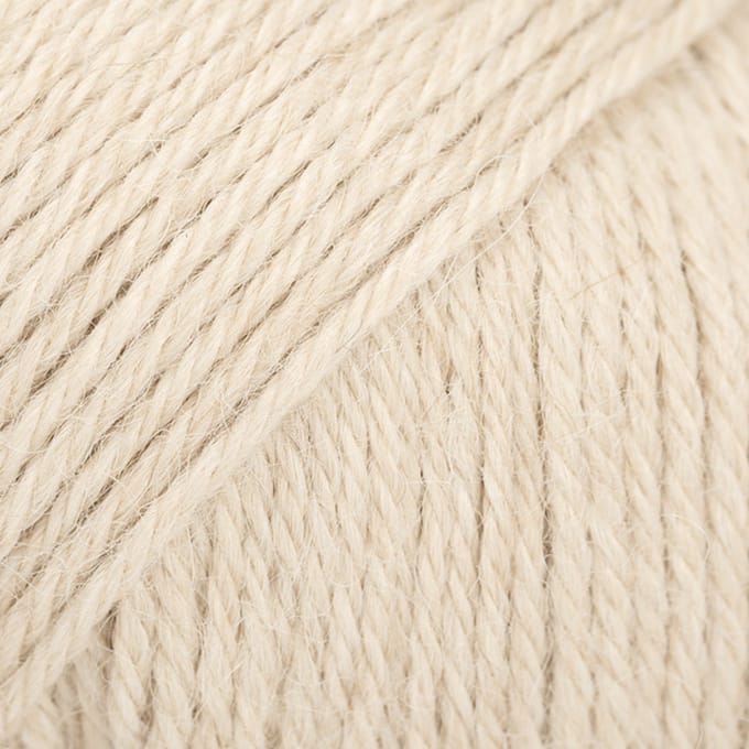 DROPS Puna Natural Mix - 02 beige - Wol Garen