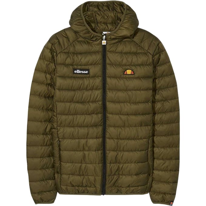 Ellesse Heren Lombardy gewatteerd jack (Kaki Groen)
