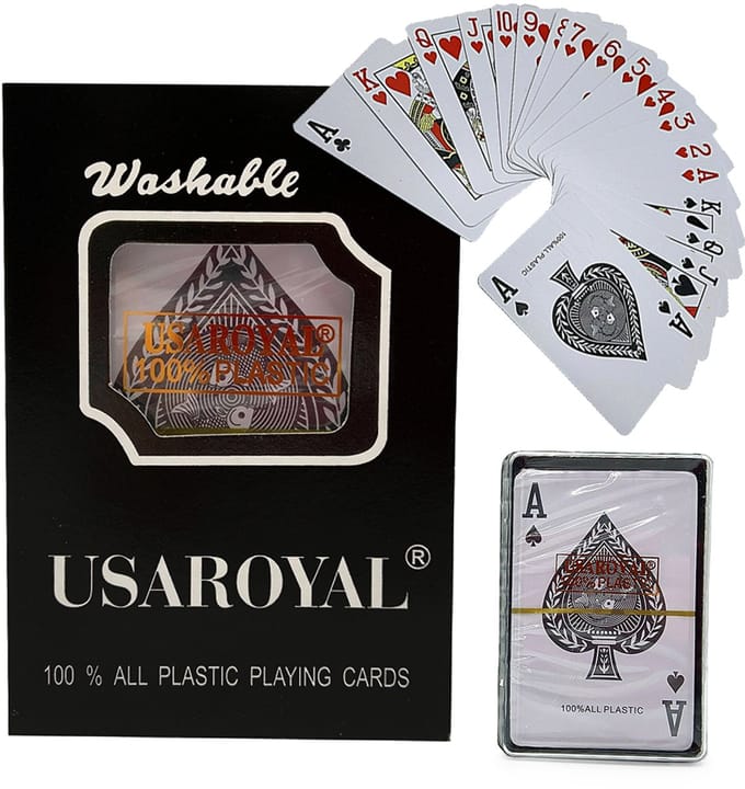 Hangzhou A Link Star Technology - Poker Speelkaarten - 54 Stuks - Waterdicht - Standaardformaat
