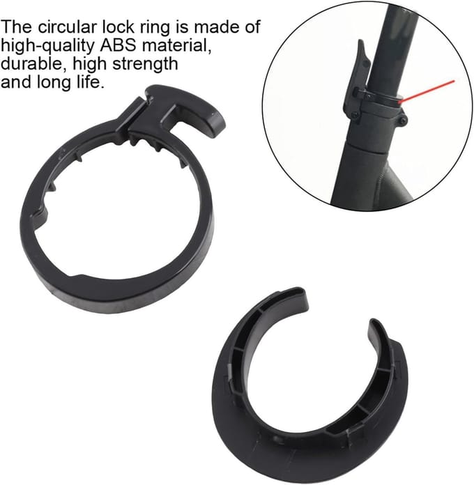 Ring - Fold Clip - Abs - Ronde Limiet - Vouwen - Borgring - Accessoires - G30 Scooter - Eenvoudige Installatie
