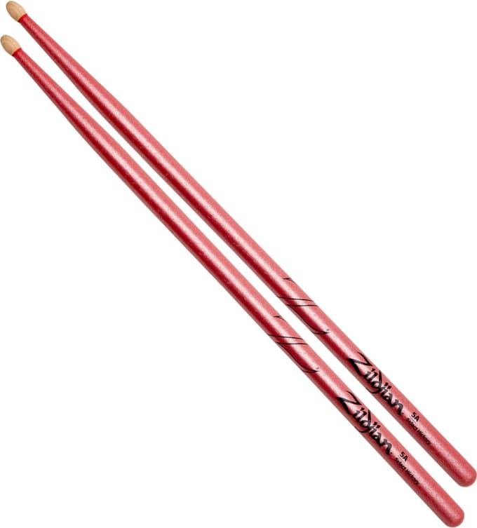 Zildjian 5ACP Chroma Pink 5A Sticks - Drumstok