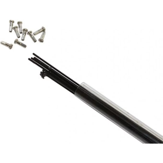 10-spaaks roestvrijstalen buis met nippel P2R 284 mm