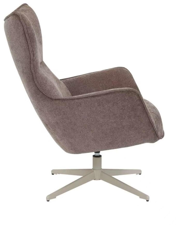 Starfurn - Fauteuil Julia - Bruin - 78x76x102 cm