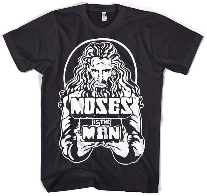 Hybris Moses Is The Man T-shirt SH-1-15413-H10-8